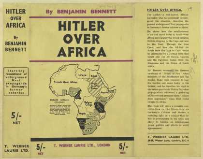 Dust Jackets - Hitler over Africa.