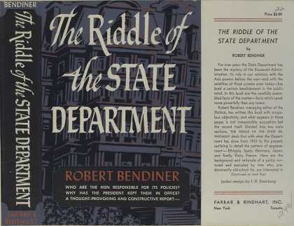 Dust Jackets - The riddle of the State d