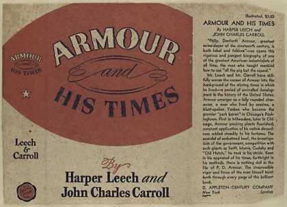 Dust Jackets - Armour and his times / by