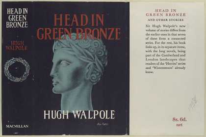 Dust Jackets - Head in green bronze / Hu