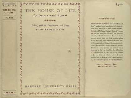 Dust Jackets - The house of life, by Dan