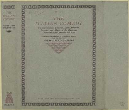 Dust Jackets - The Italian comedy the i
