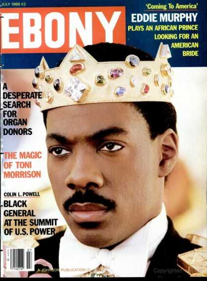 Ebony - Ebony - July 1988
