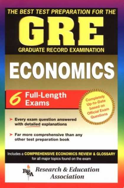 Economics Books - The Best Test Preparation for the GRE Economics Test Preparations)
