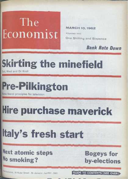 Economist - March 10, 1962