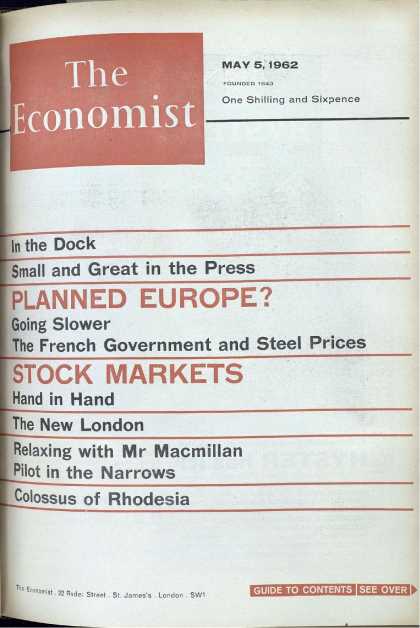 Economist - May 5, 1962