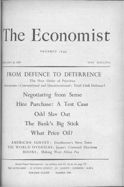 Economist - February 26, 1955