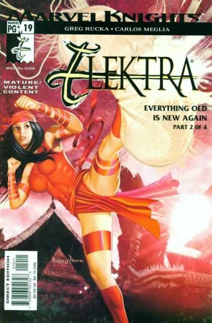 Elektra 19 - Marvel Knights - Woman - Mature - Everything Old Is New Again - Direct Edition - Greg Horn