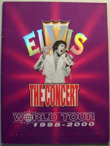 Elvis Presley Books - ELVIS, The Concert, World Tour 1998-2000 [Elvis Presley] (Presented by SEG Event
