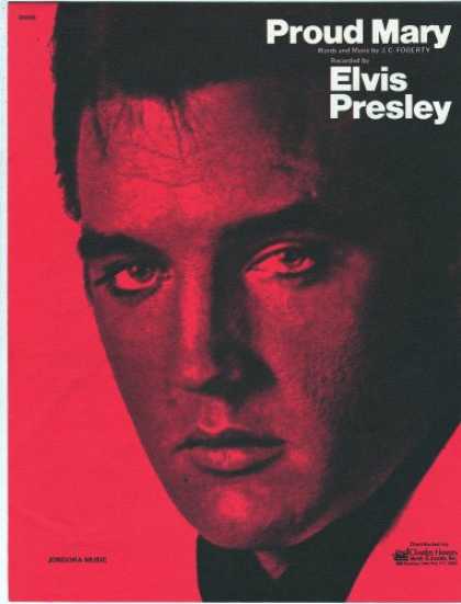 Elvis Presley Books - Proud Mary Recorded by Elvis Presley
