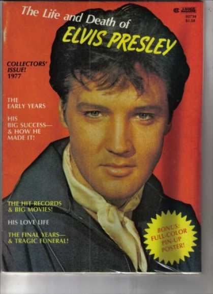 Elvis Presley Books - The Life and Death of Elvis Presley, Collector's Issue 1977 (The Early Years, Hi