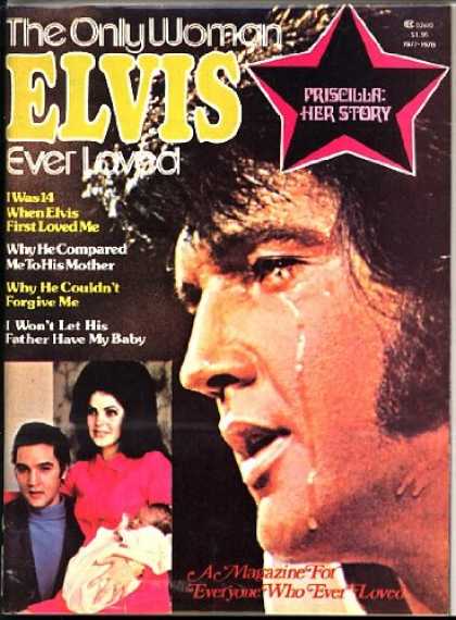 Elvis Presley Books - The Only Woman Elvis Ever Loved Priscilla Her Story
