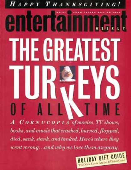 Entertainment Weekly - Turkeys!