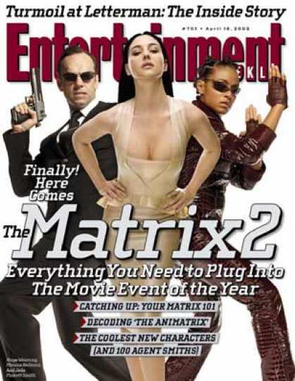 Entertainment Weekly - Plug Into the "matrix" Sequel With Ew's Primer