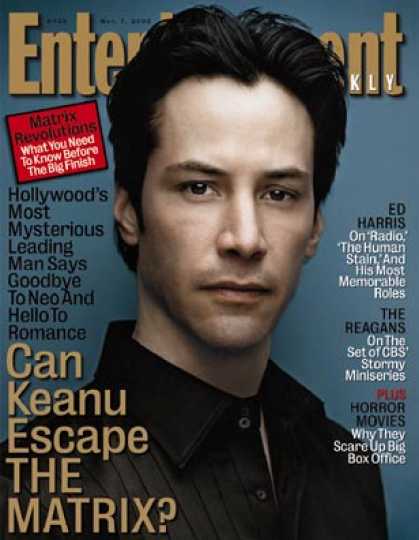 Entertainment Weekly - Keanu Reeves On His Future Outside the Matrix