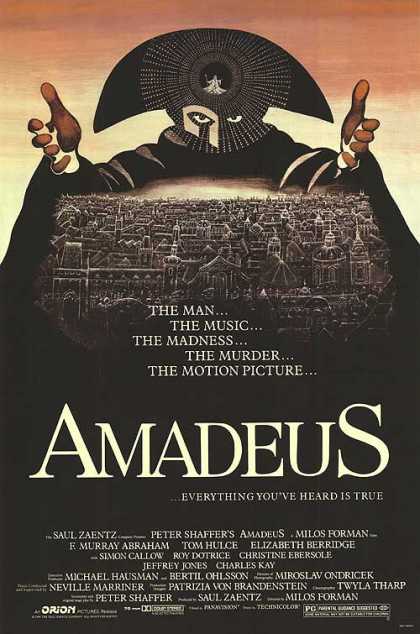 Essential Movies - Amadeus Poster