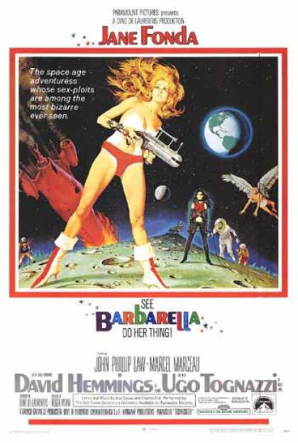 Essential Movies - Barbarella Poster
