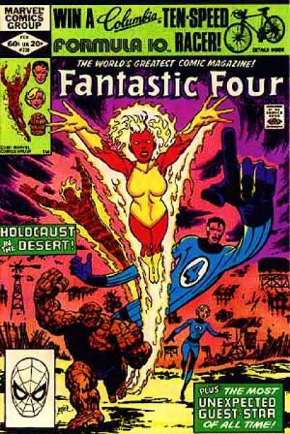 Fantastic Four 239 - Desert - Holocaust - Holocaust In The Desert - Stretch - Flames - John Byrne