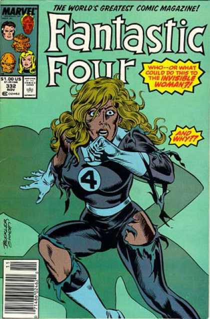 Fantastic Four 332 - Invisible Woman - Joe Sinnott, Richard Buckler