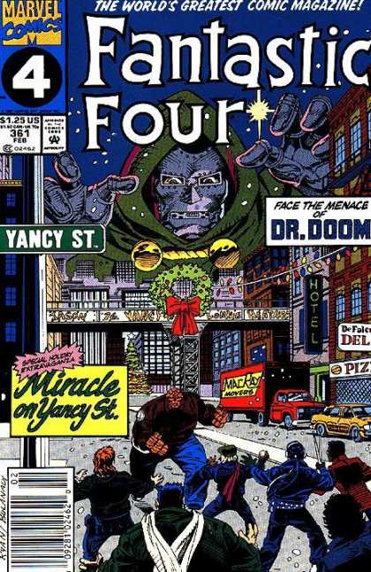Fantastic Four 361 - Thing - Dr Doom - Yancy Street - Christmas - Paul Ryan