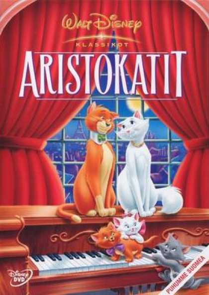 Finnish DVDs - The Aristocats