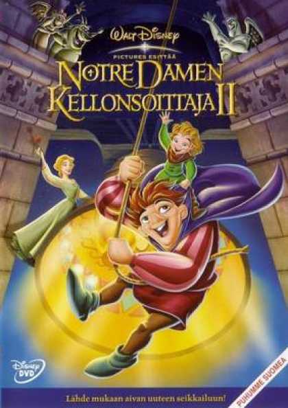 Finnish DVDs - The Hunchback Of Notre Dame 2