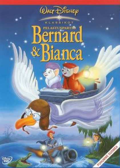 Finnish DVDs - The Rescuers
