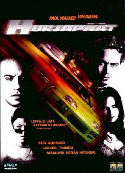 Finnish DVDs - Fast And The Furious