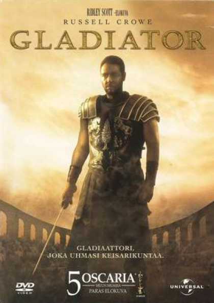 Finnish DVDs - Gladiator