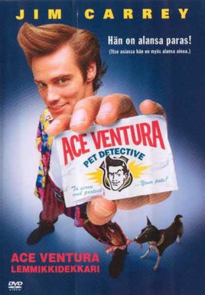 Finnish DVDs - Ace Ventura Pet Detective