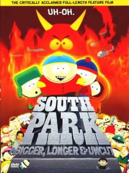 Finnish DVDs - South Park Bigger, Longer & Uncut