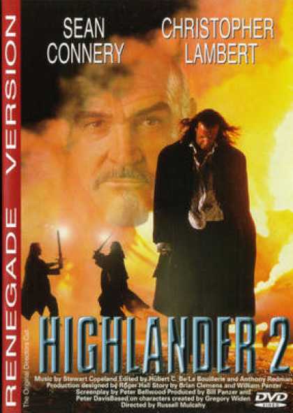 Finnish DVDs - Highlander 2 The Quickening