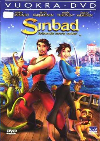 Finnish DVDs - Sinbad Legend Of The Seven Seas