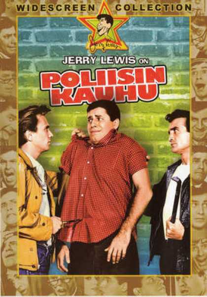 Finnish DVDs - Jerry Lewis The Delicant Delinquent