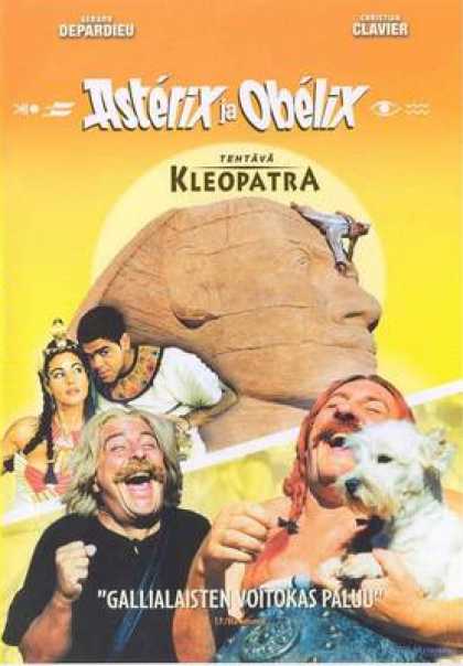 Finnish DVDs - Asterix And Obelix Mission Cleopatra