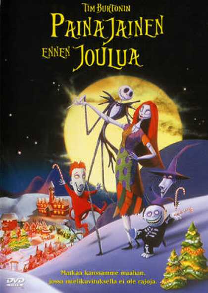 Finnish DVDs - The Nightmare Before Christmas