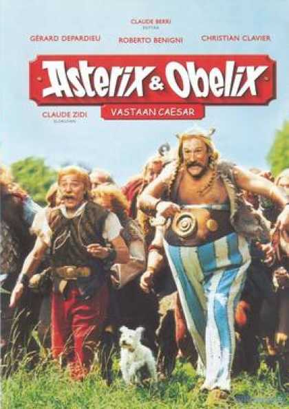 Finnish DVDs - Asterix And Obelix Against Caesar