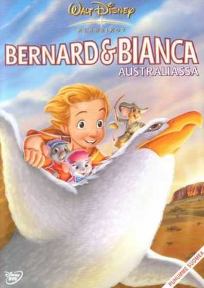 Finnish DVDs - Bernard And Bianca In Australia