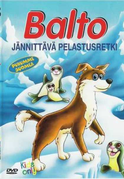 Finnish DVDs - Balto Cartoon