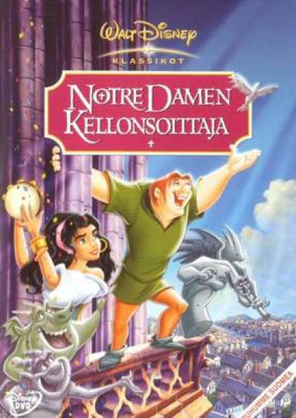 Finnish DVDs - The Hunchback Of Notre Dame
