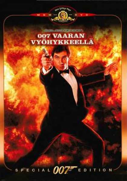 Finnish DVDs - James Bond The Living Daylights