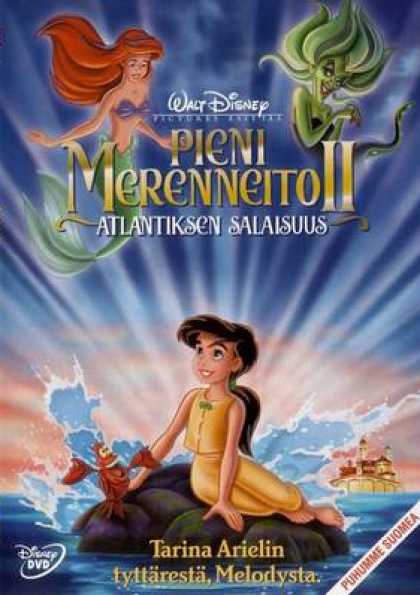Finnish DVDs - The Little Mermaid 2