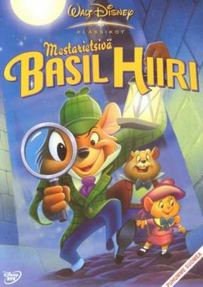 Finnish DVDs - Basil The Great Mouse Detective