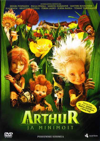 Finnish DVDs - Arthur And The Minimoys
