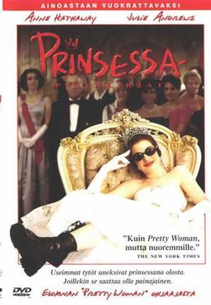 Finnish DVDs - The Princess Diaries