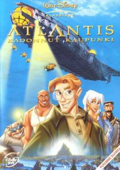 Finnish DVDs - Atlantis: The Lost Empire