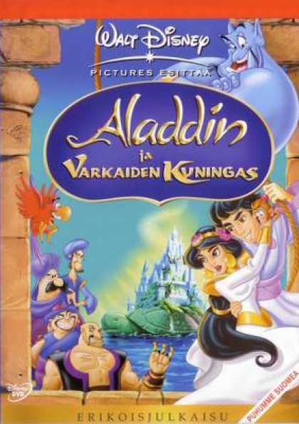 Finnish DVDs - Aladdin And The King Of Thieves