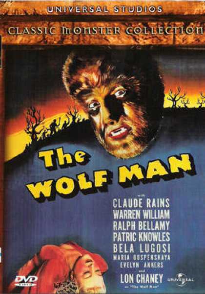 Finnish DVDs - Tha Wolf Man 1941