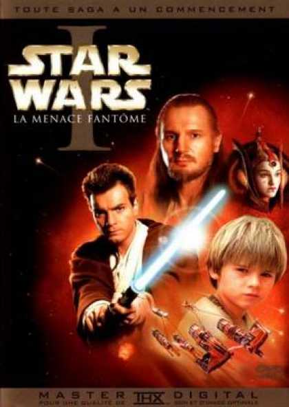 French DVDs - Star Wars Episode 1 The Phantom Menace