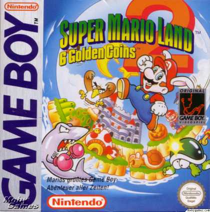 Game Boy Games - Super Mario Land 2: 6 Golden Coins